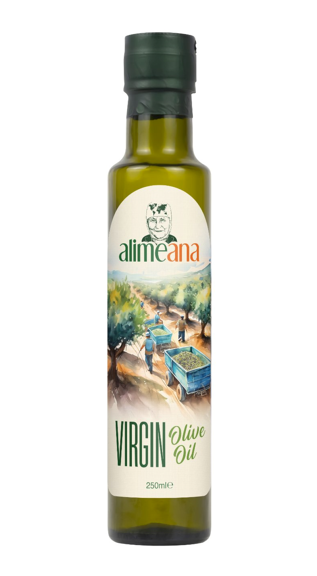 ALIMEANA 250 ML VIRGIN GLASS OLIVE OIL GLASS*12
