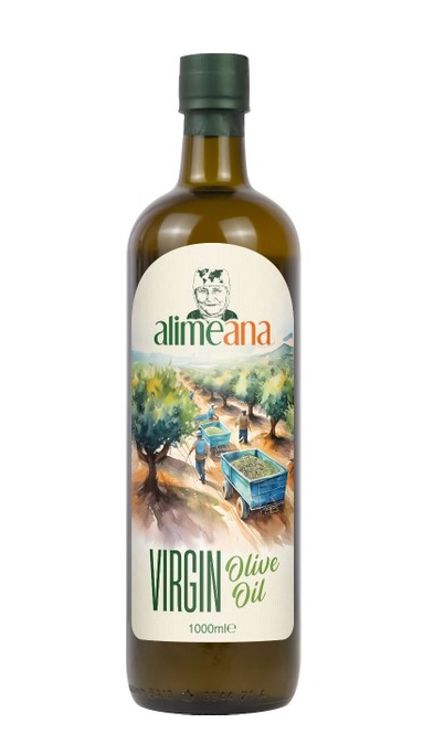 ALİMEANA 1 LT VIRGIN OLIVE OIL PET*12