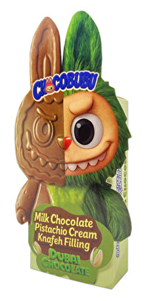 FRAPELLA 100 GR CHOCOBUBU POPPING CANDY PISTACHIO CHOCOLATE *12