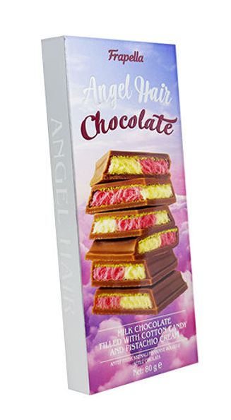 FRAPELLA 80 GR COTTON CANDY & PISTACHIO CHOCOLATE*12