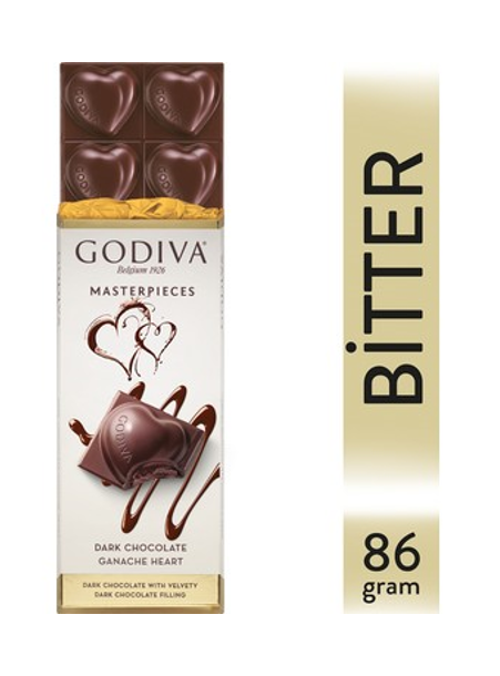 ÜLKER (153704) GODİVA BİT.GANAJ ÇİK.KALP 86 GR*6