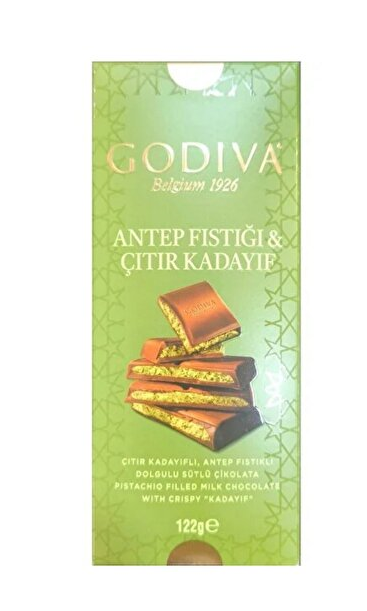 ÜLKER (143706) GODİVA A.FIST.KADAYIF ÇİK.122 GR*6