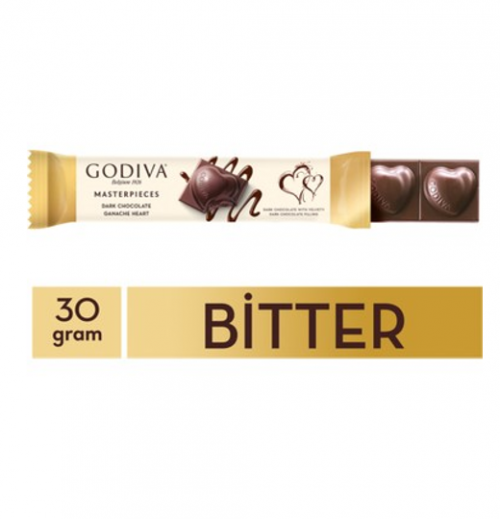 ÜLKER (153706) GODİVA BİT.GANAJ ÇİK.KALP 30 GR*12