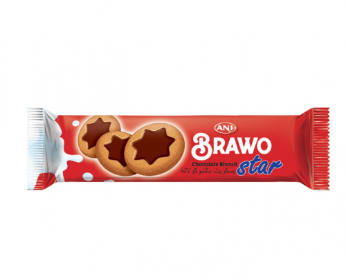 ANI (5284) BRAWO STAR KAKAO.KREM.BİSKÜVİ 24 GR*24