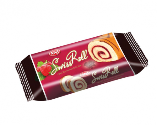 ANI (3123) SWİSSROLL ÇİLEK KREM.RULO KEK 85 GR*12