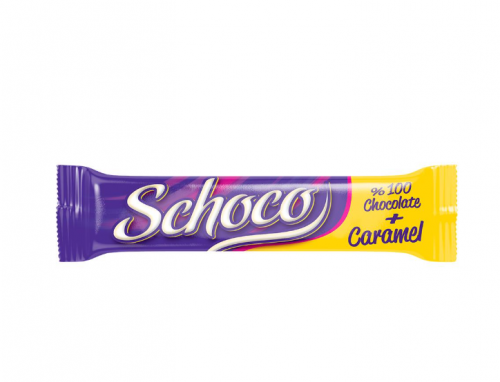 ANI (2683) SCHOCO CARAMEL BAR COVERED WITH MILK CHOCOLATE 20 GR * 24