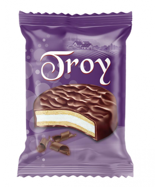 ANI (619) TROY COATED WITH MILKY CHOCOLATE AND FİLLED WITH MARSHMALLOW 19 GR * 24 PURPLE