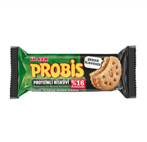 ÜLKER (801-04)PROBİS ŞEKER İLAVESİZ 101 GR*18
