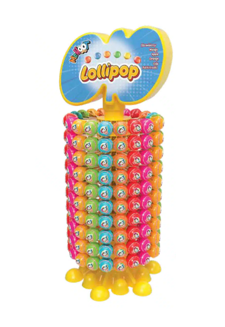 MR.HOOT 12 GR ZOO LOLİPOP WITH STAND*200
