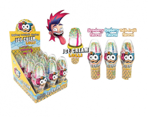 MR.HOOT 27 GR ICE CREAM LOLİPOP*12