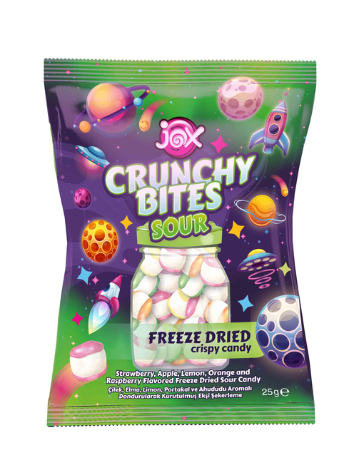 DK.JOX CRUNCHY 25 GR FD SOUR ŞEKER*20