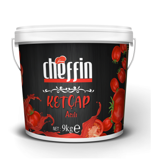 شيفين كاتشب 9 كيلو حار * 1