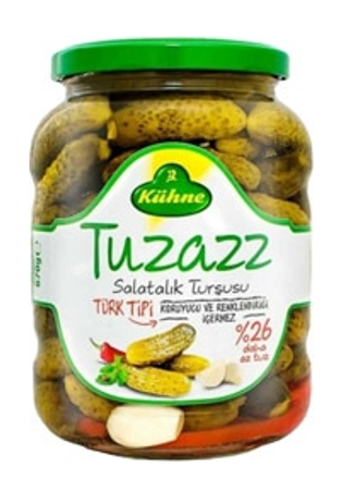 KÜHNE 720 ML TUZAZZ GHERCHIN PICKLES*12