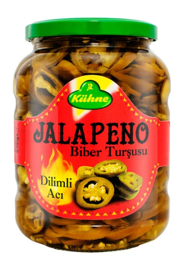 KÜHNE 720 ML JALAPENO BİBER TURŞU*12