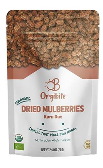 ORGİBİTE 70 GR ORGANİK KURU DUT*50