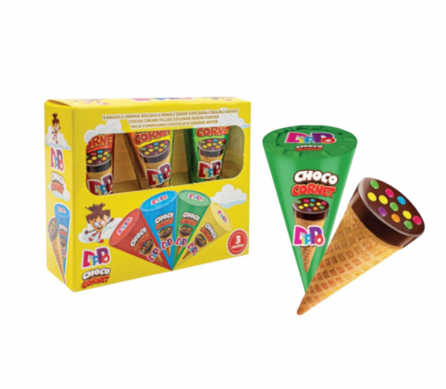 DİPPO 20 GR KAKAO KREM.3'LÜ KLASİK KORNET DSP*36