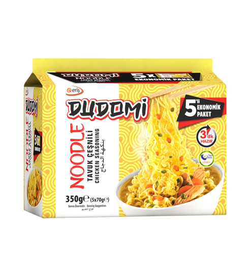 DUDOMİ NOODLE 5'Lİ 350 GR TAVUK ÇEŞNİLİ*8