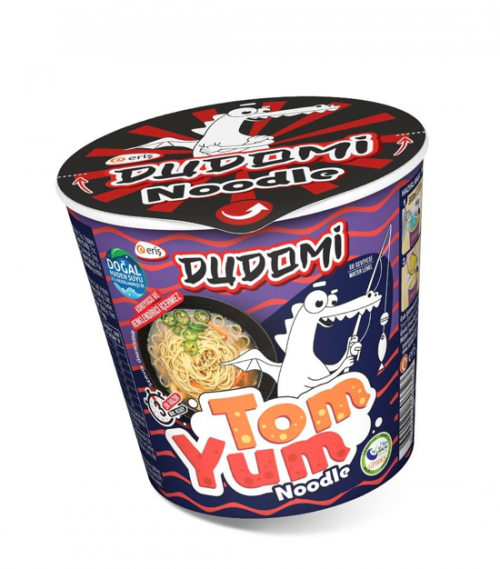 DUDOMİ NOODLE BARDAK 60 GR TOM YUM ACI EKŞİ*24