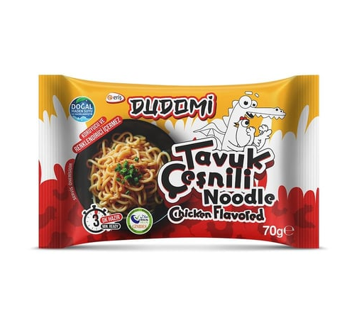 PAQUET DE NOUILLES DUDOMİ 70 GR POULET ASSAISONNÉ*40
