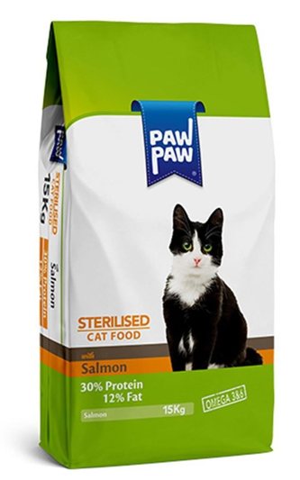 PAW PAW 15 KG YETİŞKİN KEDİ SOMONLU*1