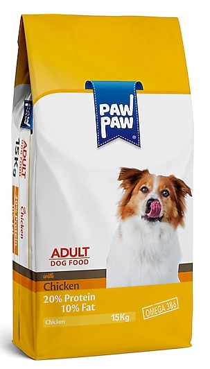 PAW PAW 15 KG YETİŞKİN KÖPEK TAVUKLU*1