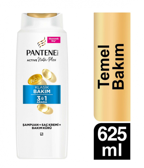 PANTENE ŞAMP 625 ML TEMEL BAKIM 3N1*6