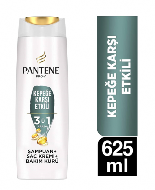 PANTENE ŞAMP 625 ML KEPEĞE KARŞI 3N1*6