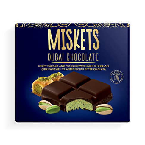 ميسكيت 100 غرام شوكولاتة دبي الداكنة*12