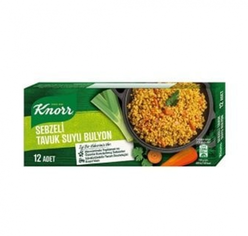 KNORR BULYON 6 LT SEBZELİ TAV.SUYU 12 Lİ*48