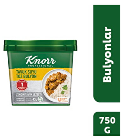 KNORR BULYON 750 GR(TAVUK)*6