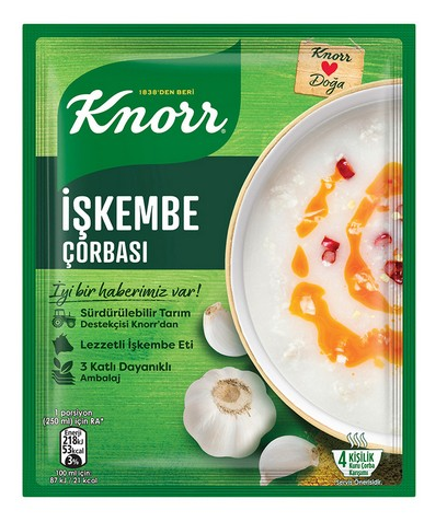 KNORR ÇORBA 63 GR İŞKEMBE*12