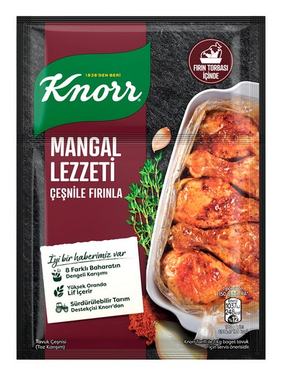 KNORR TAVUK ÇŞN 29 GR MANGAL LEZZETİ*12