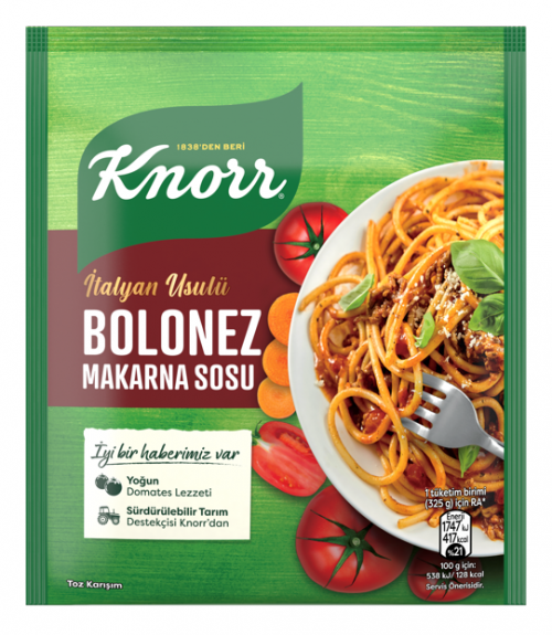 KNORR MAK.SOS 45 GR SPAGETTİ BOLONEZ*12