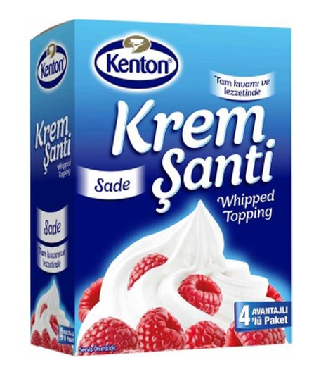 KENTON KREM ŞANTİ 300 GR SADE*12
