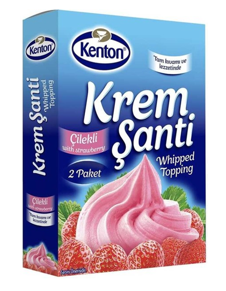 KENTON KREM ŞANTİ 150 GR ÇİLEKLİ*12