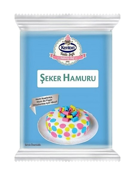 KENTON ŞEKER HAMURU 200 GR MAVİ*8