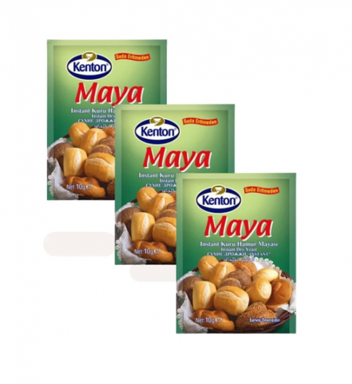 KENTON İNSTAND KURU MAYA 10 GR 3'LÜ*12