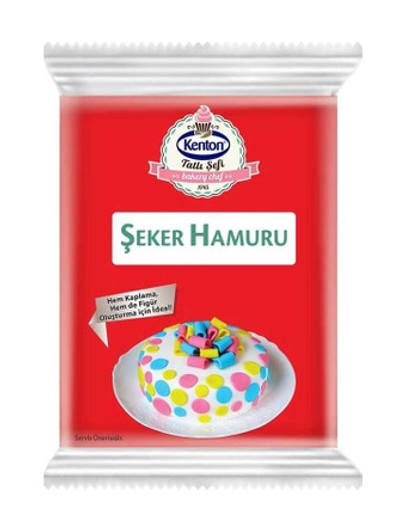 KENTON ŞEKER HAMURU 200 GR KIRMIZI*8