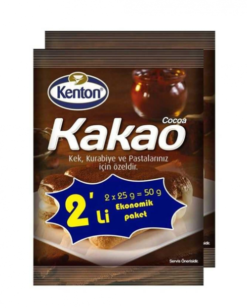 KENTON COCOA 25 GR 2 PCS ECO PACK*24