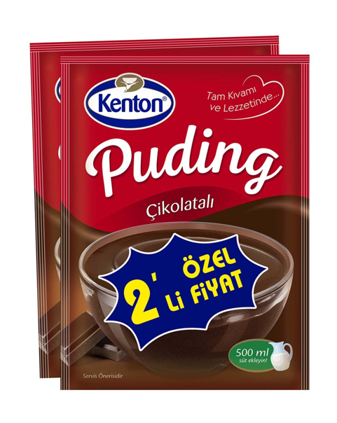 KENTON PUDDING 2-PIECE 100 GR CHOCOLATE*12
