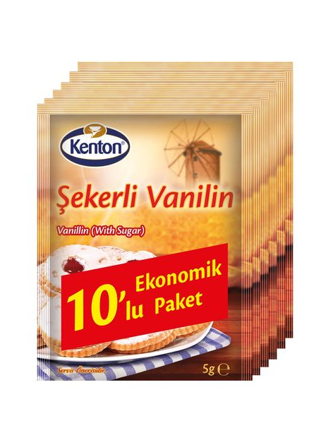 KENTON SUGAR VANILLIN 10 PCS * 24