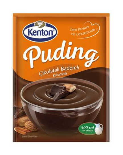 KENTON PUDDING 100 GR CHOCOLATE ALMOND CARAMEL*24
