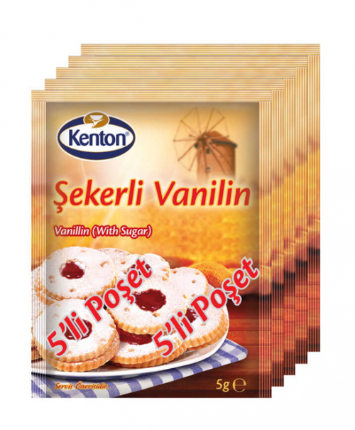 KENTON SUGAR VANILLIN 5 PCS * 45