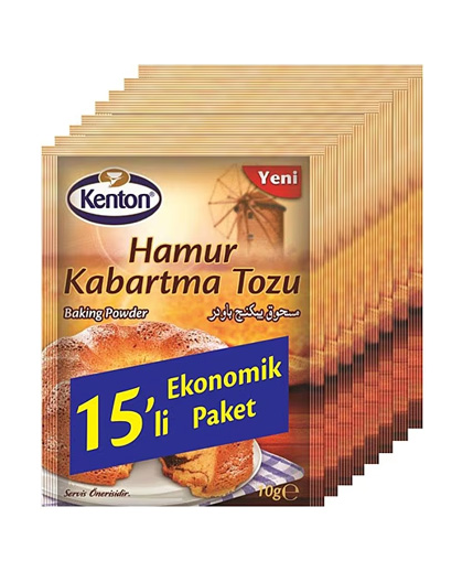 KENTON BAKING POWDER 10 GR 15 PIECES * 18