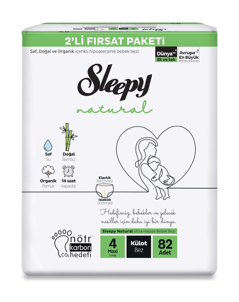 SLEEPY 2 PACKAGE NATURAL OPPORTUNITY MAXI (82) NO: 4*3