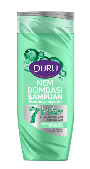 DURU SHAMPOO.400 ML PURIFYING VOLUME GIVING *12 (GREEN)