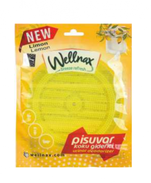 WELLNAX URINAL DEODORIZER LEMON 50 GR * 24
