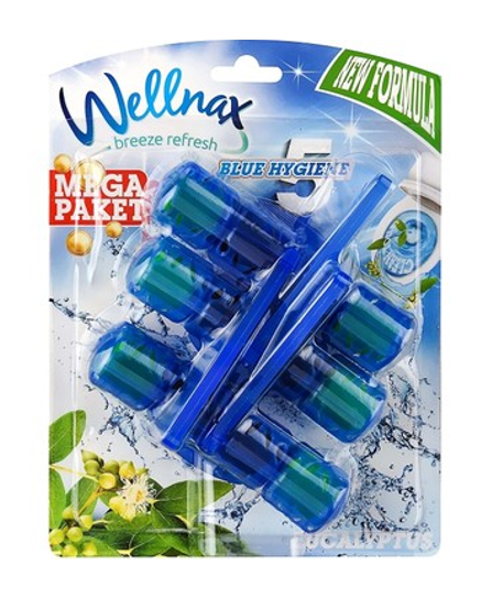 WELLNAX WC BLOCK 3 PIECES BLUE WATER Eucalyptus*24