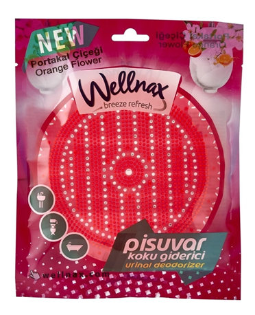 WELLNAX URINAL DEODORIZER ORANGE 50 GR * 24