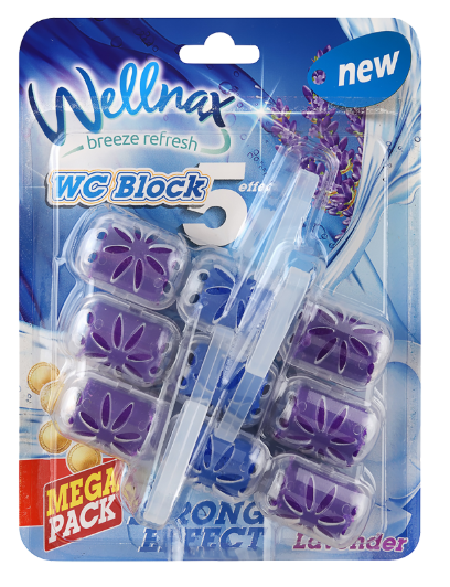 WELLNAX WC BLOCK 3-PIECE LAVENDER*24